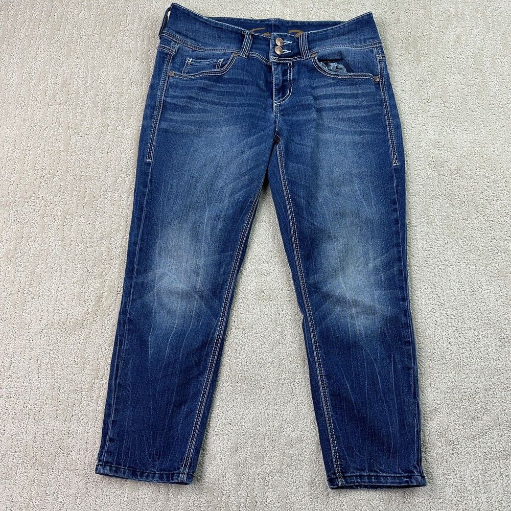 Seven 7 Skinny Jeans Women's Size 6 Blue Denim